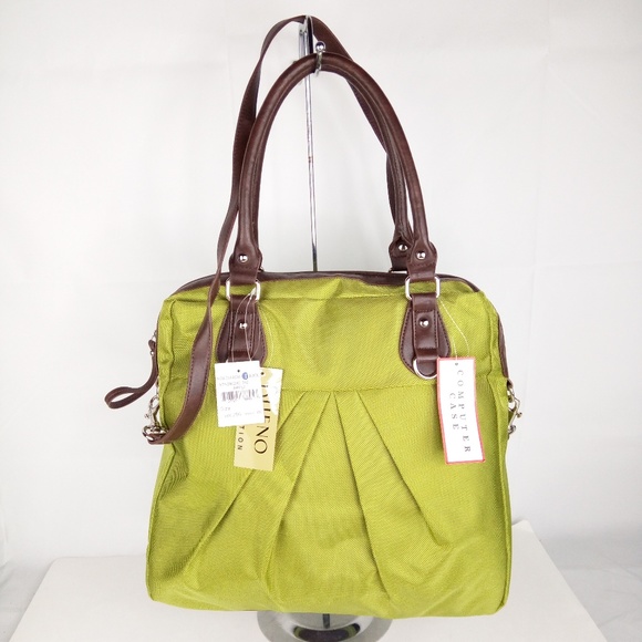 Bueno Handbags - Bueno Collection Computer Case Apple Green Bag